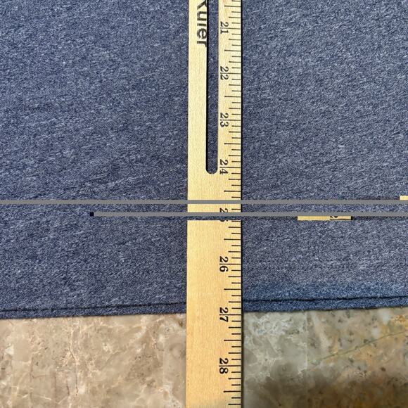 John Varvatos Shirt Mens Large Blue Henley Long Sleeve Snap Soft Preppy - Picture 4 of 8